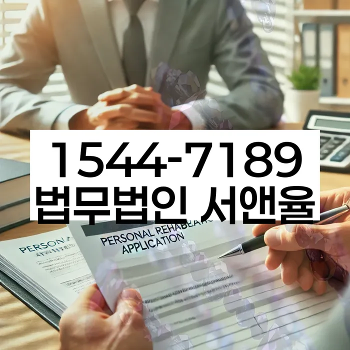 개인회생필요서류