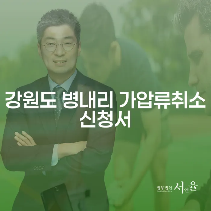 강원도 병내리 가압류취소신청서와 개인회생폐지항고, 어떻게 해결할 수 있을까요?